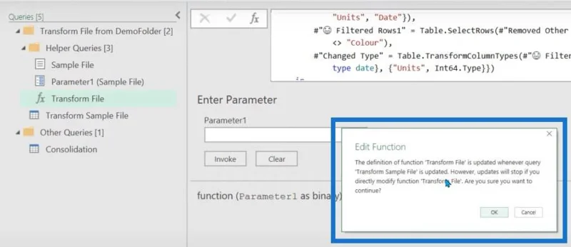 Power Query: Gabungkan Fail Dari Berbilang Folder