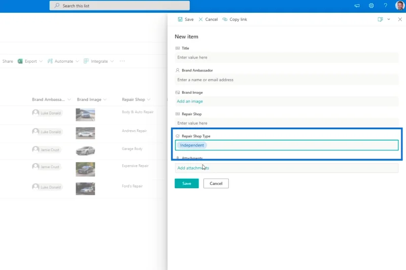 Pengesahan Lajur SharePoint Dalam Dua Cara