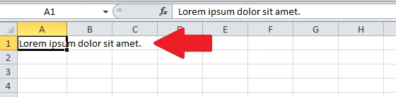 Excel'de hücreleri seçme
