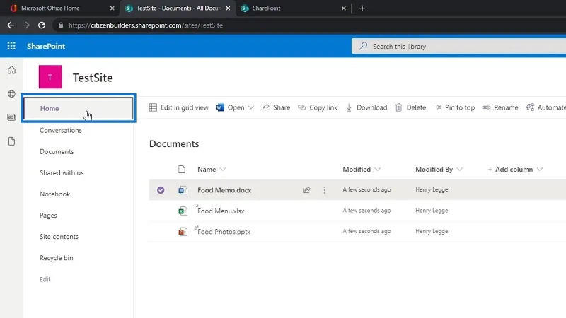 SharePoint-Dokumentbibliothek |  Anfänger-Tutorial