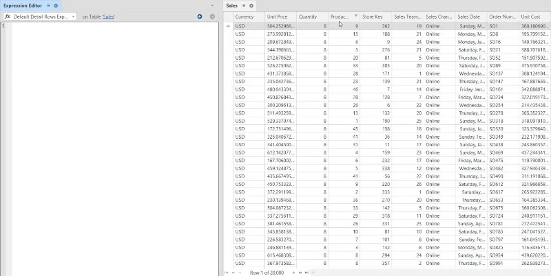 Buat Langkah Dalam LuckyTemplates Menggunakan Editor Tabular 3