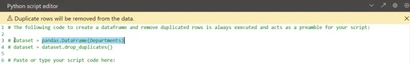 การเขียนสคริปต์ Python ในรายงานข้อมูล LuckyTemplates
