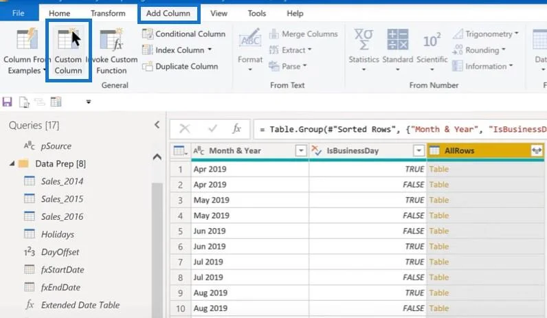 Petua LuckyTemplates: Cara Membandingkan N Hari Perniagaan Pertama
