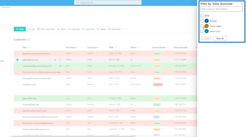 การตั้งค่าการแจ้งเตือนรายการ SharePoint