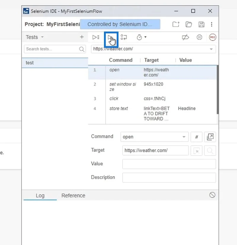 Selenium IDE Dalam Aliran UI Power Automate