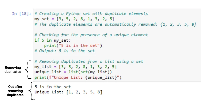 Set Python Vs Senarai – Perbezaan Sebenar
