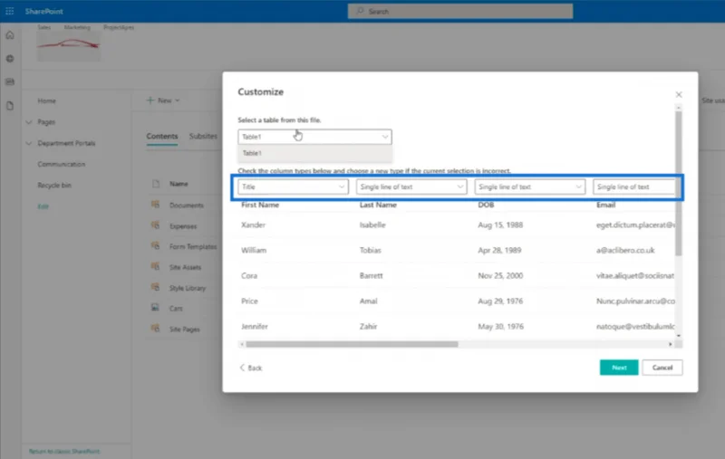 Senarai SharePoint: Gambaran Keseluruhan
