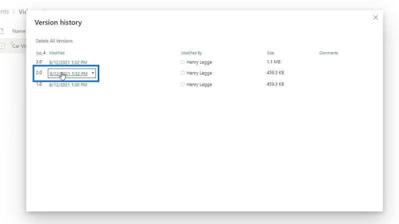 Versi SharePoint Untuk Fail Bukan Pejabat