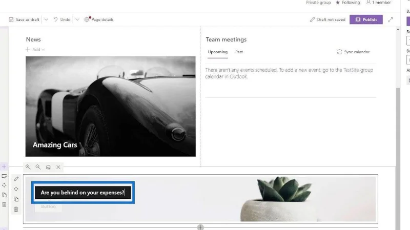 Übersicht und Erstellung der SharePoint-Homepage