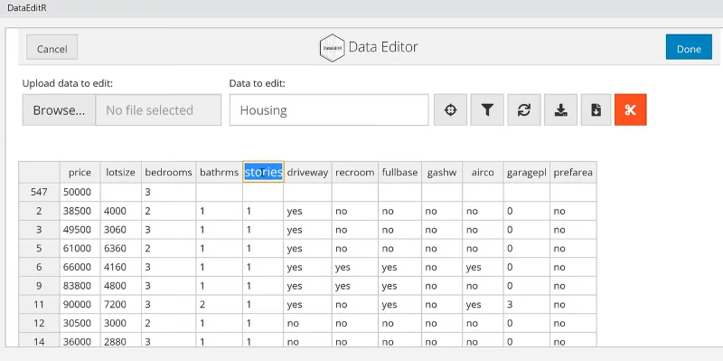 Edit Data Dalam R Menggunakan Pakej DataEditR