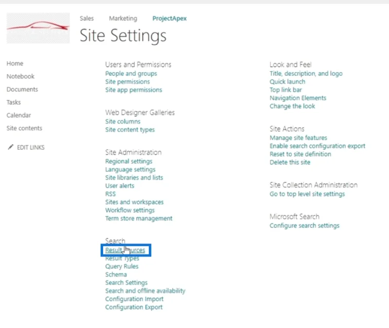 Fungsi Carian SharePoint