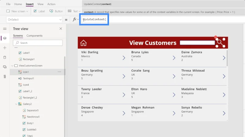 ฟิลด์ค้นหา PowerApps: วิธีเพิ่มและปรับแต่ง