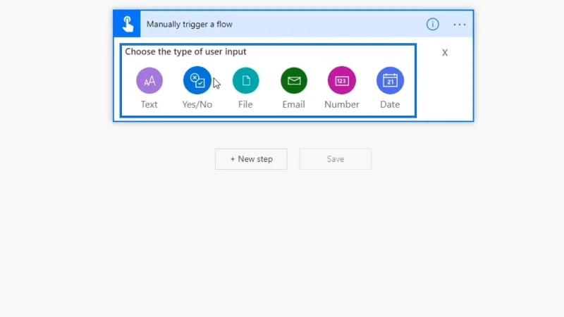 Input Aliran Kerja Dalam Microsoft Power Automate