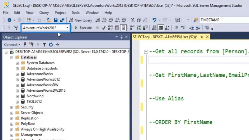 Pernyataan SQL SELECT: Satu Pengenalan