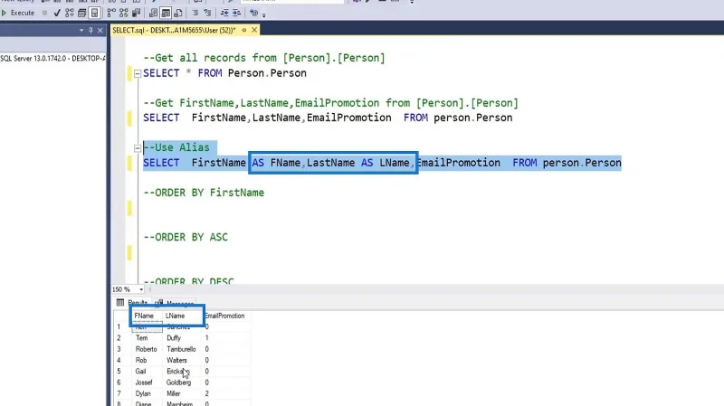 Pernyataan SQL SELECT: Satu Pengenalan