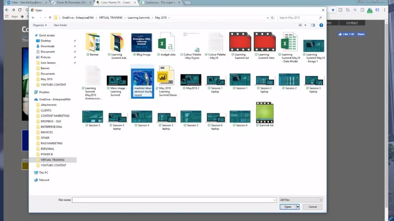 Menggunakan Skim Warna Untuk Visualisasi Data LuckyTemplates