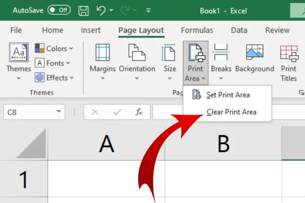 Cara Menetapkan Kawasan Cetakan Dalam Excel: Mudah!
