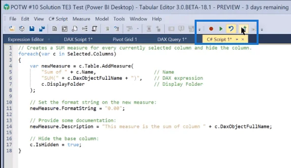 Editor Tabular LuckyTemplates: Semakan & Tutorial Versi 3