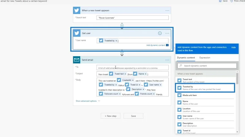 Automatisierter Ablauf in Microsoft Power Automate