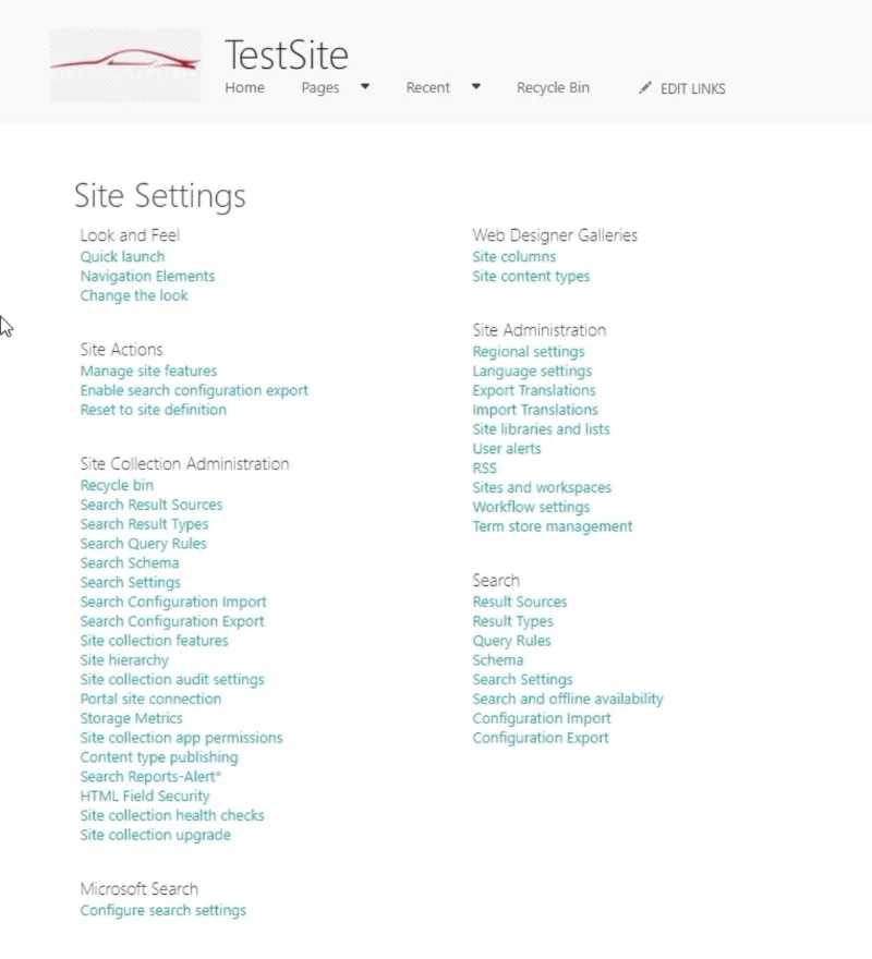 Pengalaman SharePoint Classic Design View