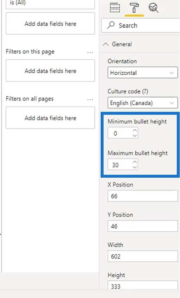 Carta Bullet: Visual Tersuai Lanjutan Untuk LuckyTemplates