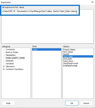 Cipta Carta Gantt Dalam LuckyTemplates Report Builder: Satu Pengenalan