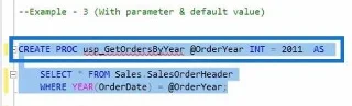 Prosedur Tersimpan Dalam SQL |  Gambaran keseluruhan