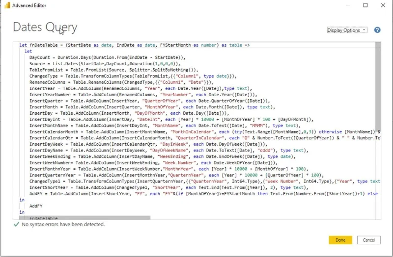Amalan Terbaik Power Query Untuk Model Data Anda