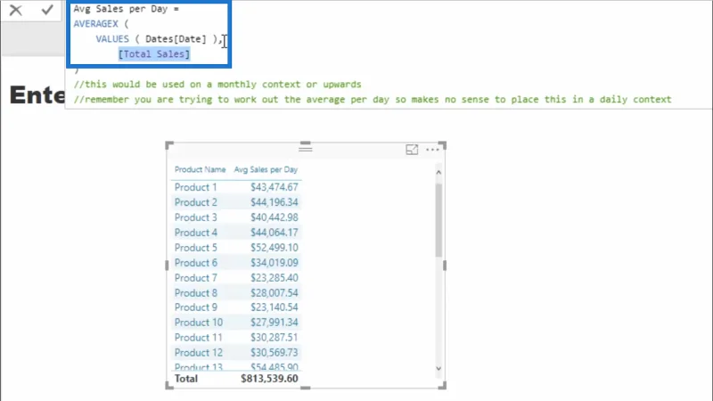 Menggunakan AVERAGEX Dalam LuckyTemplates – Tutorial & Contoh DAX