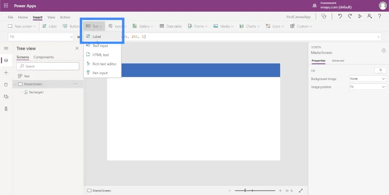 Power Apps Canvas: Cara Membuat Apl Daripada Gores