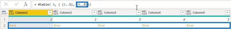 ค่าตาราง – ค่าโครงสร้างทั่วไปใน LuckyTemplates