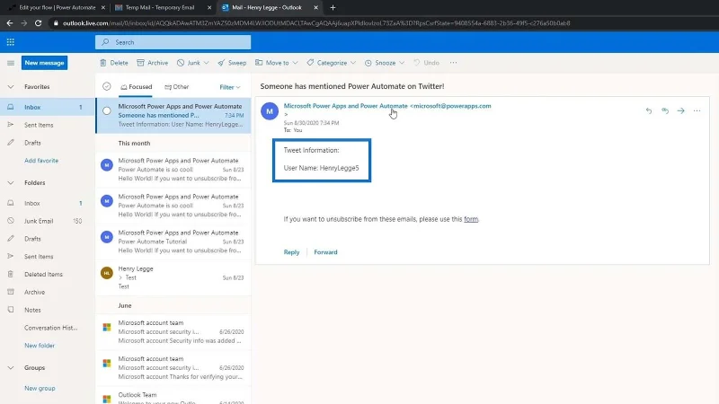 Power Automate Gambaran Keseluruhan Kandungan Dinamik