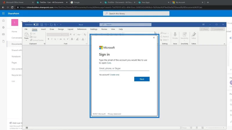 Versionierung in der SharePoint-Dokumentbibliothek