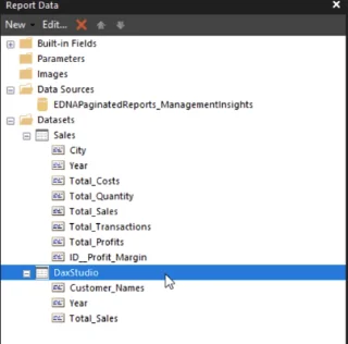 Cara Mengimport Set Data Ke Pembina Laporan