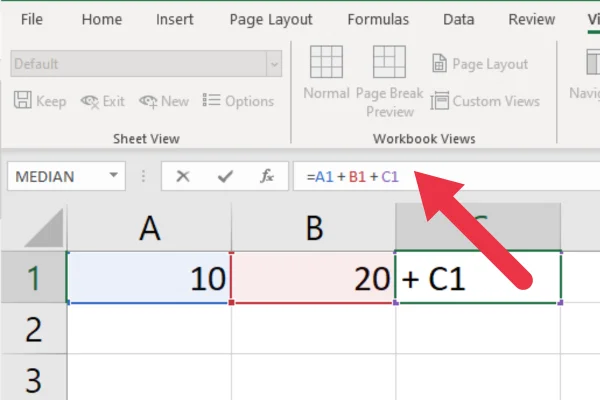 Cara Mencari Rujukan Pekeliling Dalam Excel