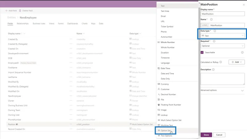 Borang PowerApps: Menambah Dan Mengubah Suai Medan