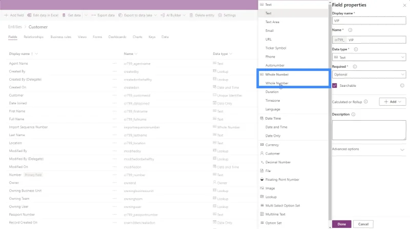 Entiti PowerApps: Cara Menambah Pelbagai Jenis Medan