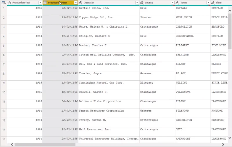 Tukar Format Tarikh Menggunakan Editor Power Query