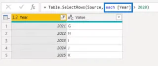 Power Query แต่ละนิพจน์: บทนำ
