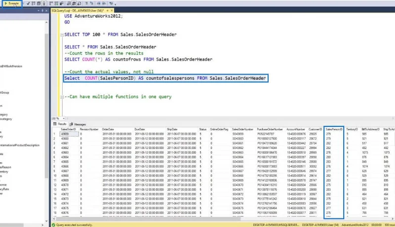 Fungsi Agregat Dalam SQL Dan Penggunaannya