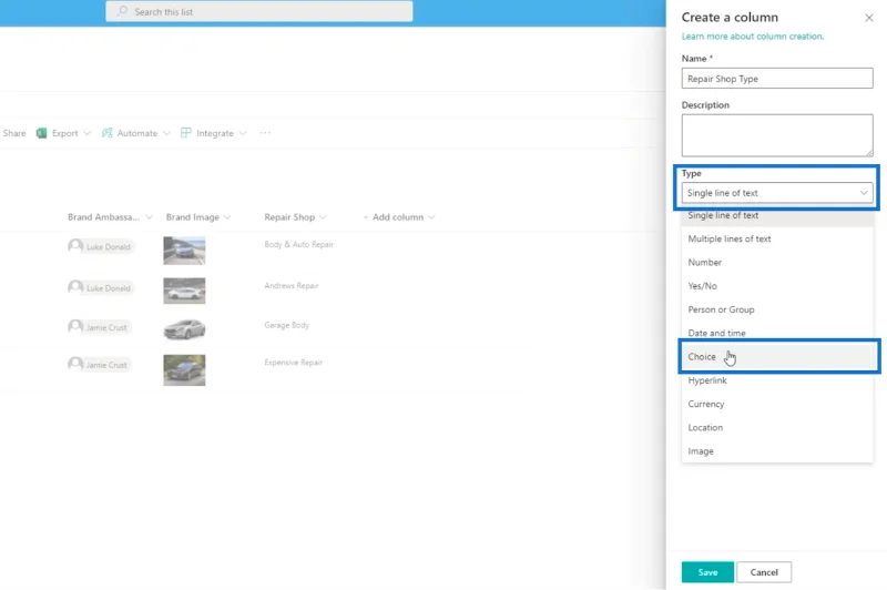 Pengesahan Lajur SharePoint Dalam Dua Cara