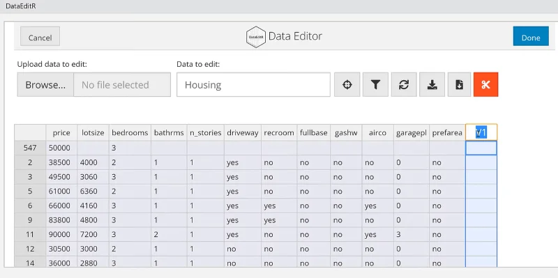 Edit Data Dalam R Menggunakan Pakej DataEditR