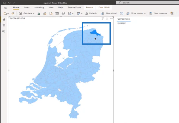 Shape Maps LuckyTemplates – วิธีสร้างและซ่อมแซม