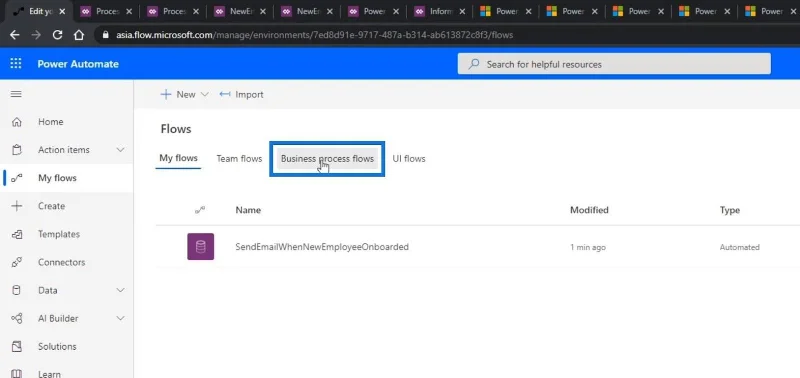 Integrasi Aliran Proses Perniagaan Dalam Automate Kuasa