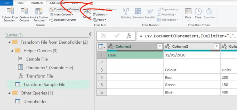 Power Query: Gabungkan Fail Dari Berbilang Folder