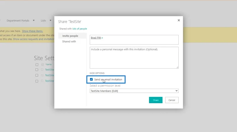 Cara Memberi SharePoint Akses Baca Sahaja Kepada Pengguna