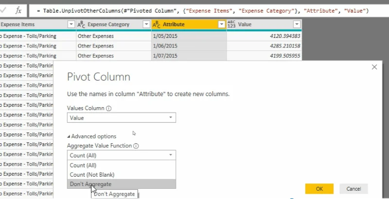 Asas Unpivot Dan Pivot Dalam LuckyTemplates – Semakan Editor Pertanyaan