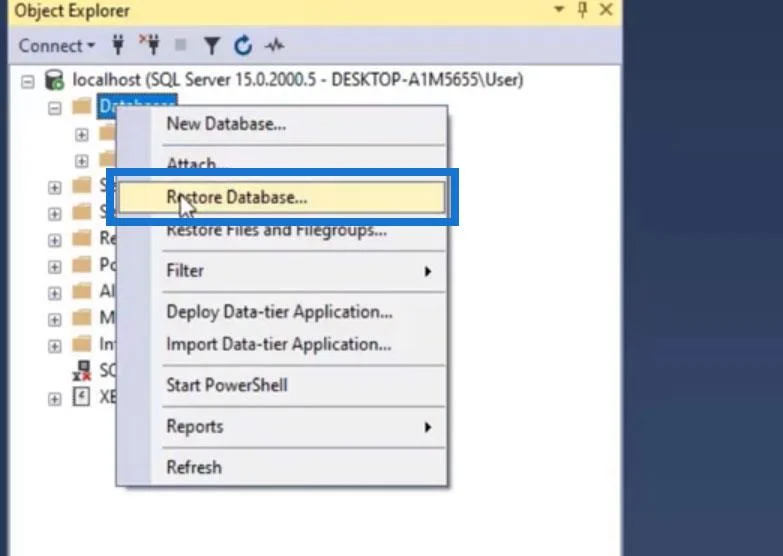 Muat Turun Dan Pemasangan Pelayan SQL