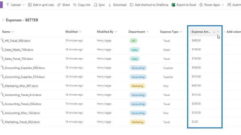 Lihat Pemformatan Dalam SharePoint