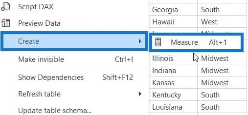 Tutorial Editor Jadual: Menggunakan Pilihan Data Pratonton